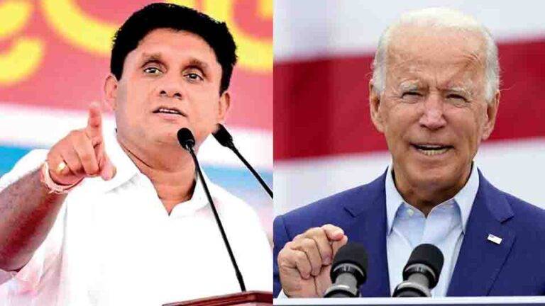 හිට්ලර් යනු ලේ පිපාසිත ඒකාධිපතියකු බවට සිහිපත් කර දුන් බයිඩන්ට විපක්ෂ නායක සජිත්ගෙන් තුටු පඬුරක්!