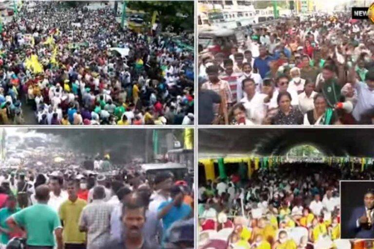 සජබ සමුළුවට දැවැන්ත සෙනඟක්. නායකත්වය ඒකමතිකව යළි සජිත්ට (VIDEO)