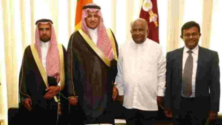 ශ්‍රී ලංකාවේ සෞදි අරාබි තානාපතිවරයා සහ කථානායකවරයා අතර හමුවක්!