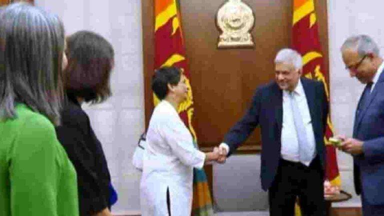 එක්සත් ජාතීන්ගේ සහකාර මහලේකම්, කන්නි විග්නරාජා ජනපති හමුවට