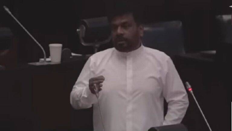 ලංකාවේ ආර්ථික අපරාධකරුවන්ට දඬුවම් කෝ? – අනුර කුමාර දිසානායක