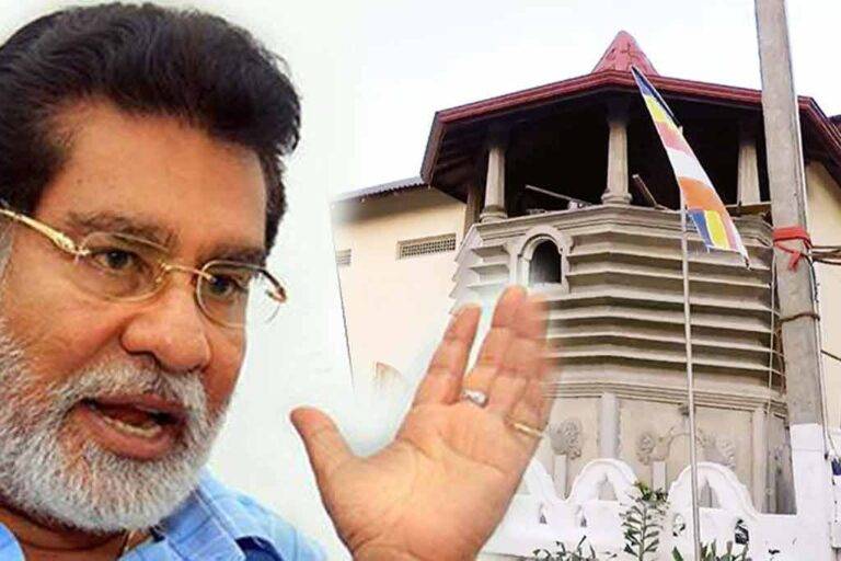 මර්වින්ගේ නියෝගය පරිදි පොතුහැර දළදා මාළිගාවේ පත්තිරිප්පුව කඩා ඉවත් කෙරේ
