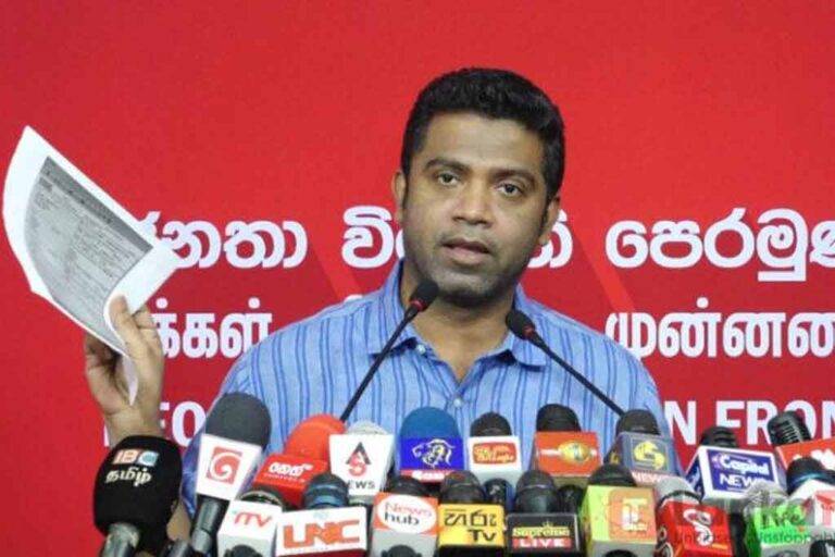 ආණ්ඩුව මැතිවරණයක් දෙන්නේ නැත්නම් මැතිවරණයක් ගන්න අපි ලෑස්තියි – ජවිපෙ නලින්ද