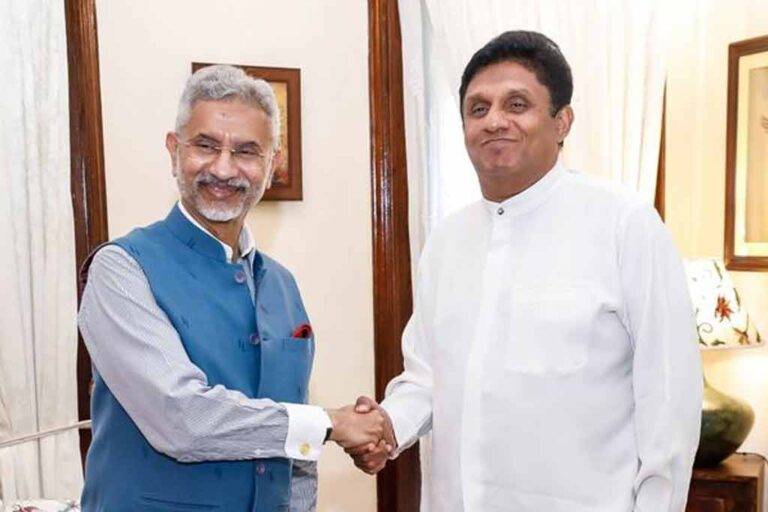 ඉන්දීය විදෙස් ඇමති සහ විපක්ෂ නායක සජිත් අතර හමුවක්