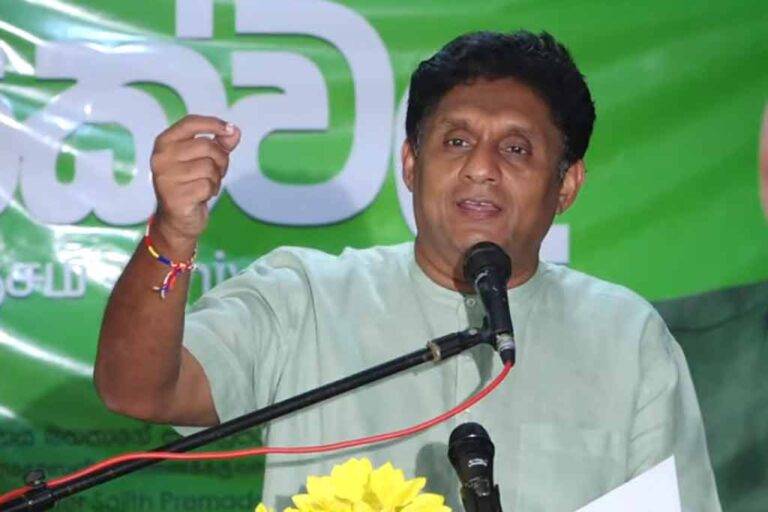 ඇඟලුම් කම්හල් වැසී යාම ගැන විපක්ෂ නායක සජිත් පාර්ලිමේන්තුවේදී හඬ නගයි (VIDEO)