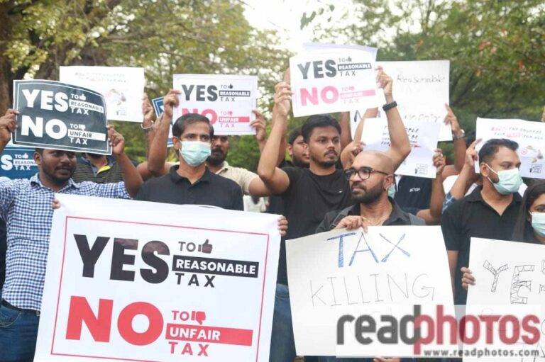 බදු වෙනුවට දඩ ගහන ආණ්ඩුවේ අලුත් බදු ප්‍රතිපත්තියට එරෙහිව අදත් ජන රැළියක්!