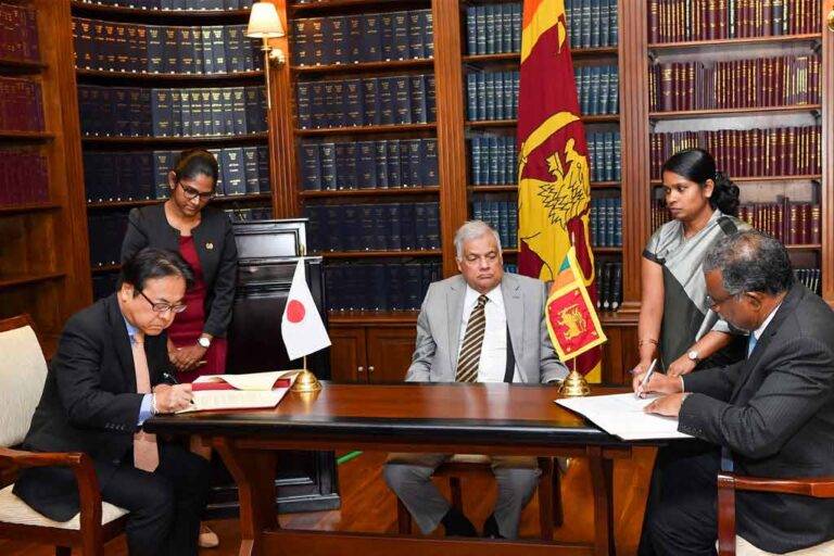රජයේ රෝහල් සඳහා ඩීසල් ලබාදීමට ජපානයෙන් ඩොලර් මිලියන 46ක ප්‍රදානයක්