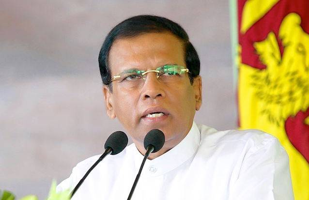 රට තිබෙන්නේ ගිනි කන්දක් උඩ – මෛත්‍රීපාල සිරිසේන