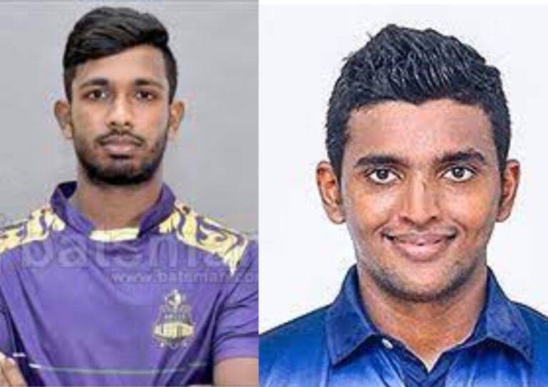එක්දින සංචිතයට සහන් ආරච්චිගේ සහ විස්සයි ව්ස්සට ලසිත් කෘශ්පුල්ලේ