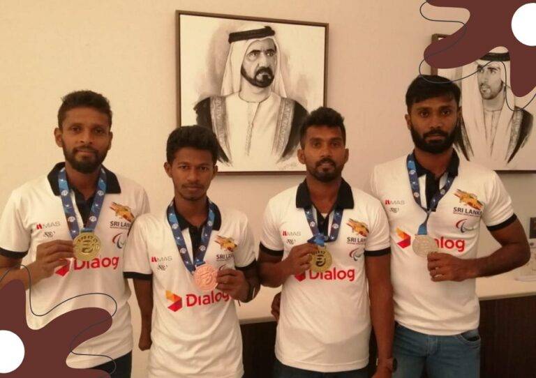 ඩුබායි පැරා පිටියෙන් ලංකාවට රන් – රිදී – ලෝකඩ