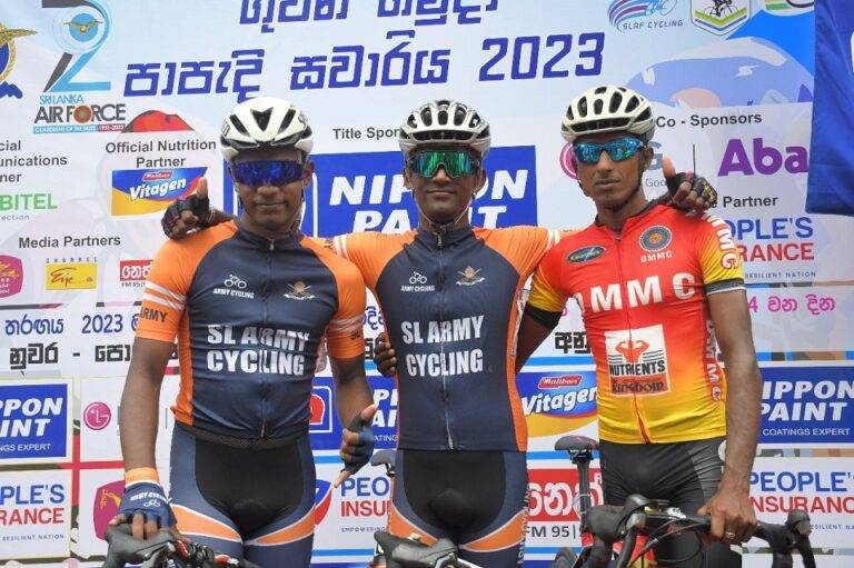 ගුවන් හමුදා සවාරියේ පළමු දින ගෞවරය යුද හමුදාවට