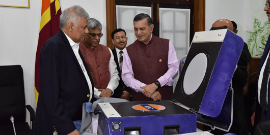 ඉන්දියාවේ ඛනිජ තෙල් හා ස්වභාවික වායු අමාත්‍යාංශයේ ලේකම් පන්කජ් ජේන් මහතාගේ නායකත්වයෙන් යුත් නියෝජිත පිරිස ජනාධිපති හමුවේ