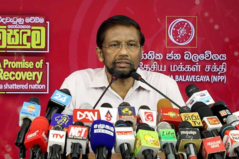 ජාජබ ලේකම්ගෙන් මැතිවරණ කොමිසමට ලිපියක්