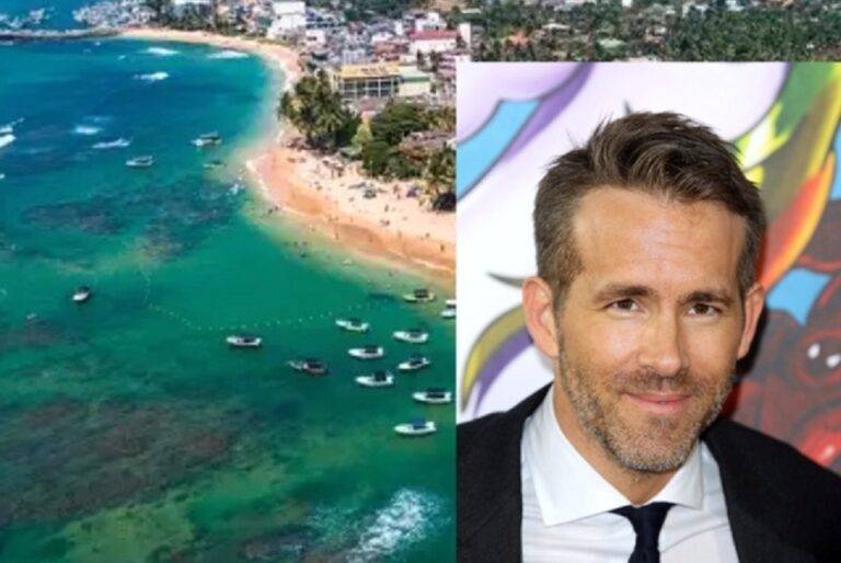 Ryan Reynolds ගේ ඇස ගැටුණු සුන්දර හික්කඩුව!