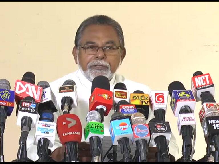 ජන්දය ජනතාවගේ අයිතියක්.එයට බාධා කරන්න එපා – කතෝලික සභාව (VIDEO)