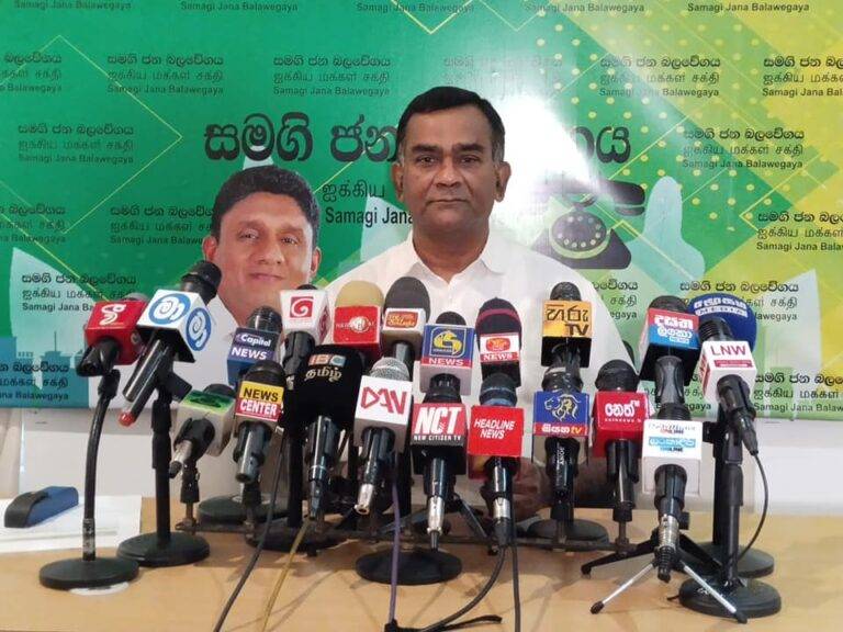 ජාතික ආණ්ඩු ලේබලයෙන් රටේ ප්‍රශ්න විසඳෙන්නේ නැහැ – තිස්ස