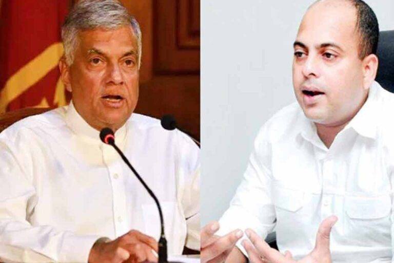 ජනපති රනිල් මරික්කාර්ට කළ විහිළුව ….