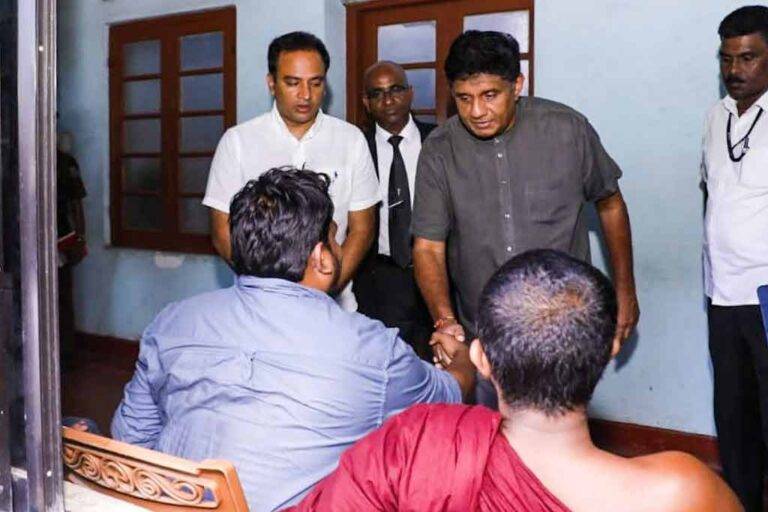 ජනතාවගේ මූලික අයිතීන් පවා උල්ලංඝනය කරන මේ ආණ්ඩුව එක්ක අපේ සම්බන්ධයක් නෑ – සජිත්