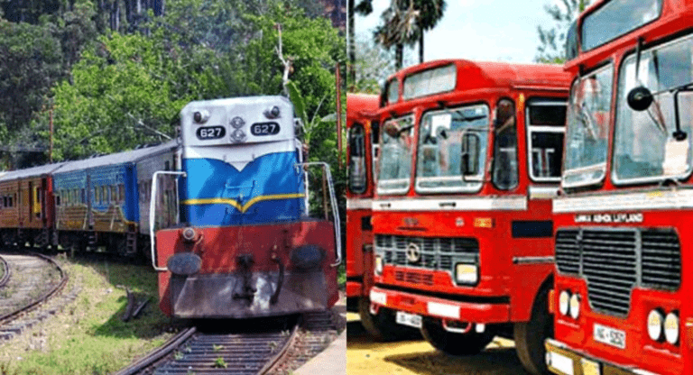 කොළඹ – මඩකලපුව දුම්රිය මගීන් වෙනුවෙන් විශේෂ බස් සේවාවක්