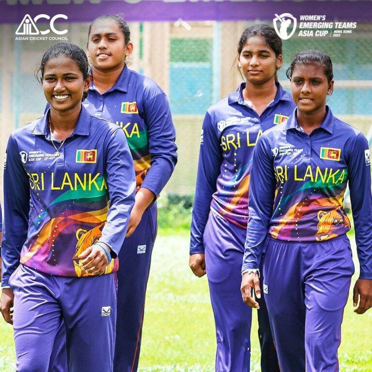 ශ්‍රී ලංකාවේ ක්‍රීඩිකාවෝ වැස්සට පැරදී ගෙදර එති