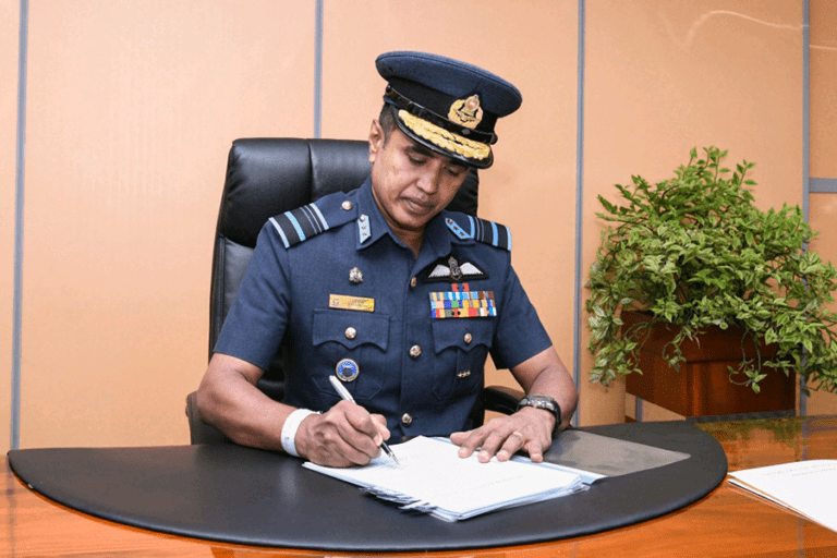 ගුවන් හමුදාපති ලෙස නව මුහුණක්