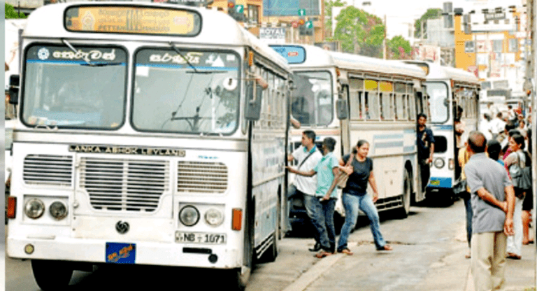මන්දගාමී බස් වලට තිත