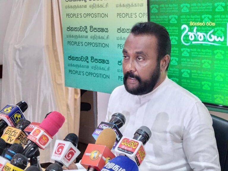 මිනිස්සුන්ගේ ජීවිත අදාළ නැහැ.ඇමති කෙහෙළියට වැදගත් වෙන්නේ මිනීපෙට්ටි සාප්පු!