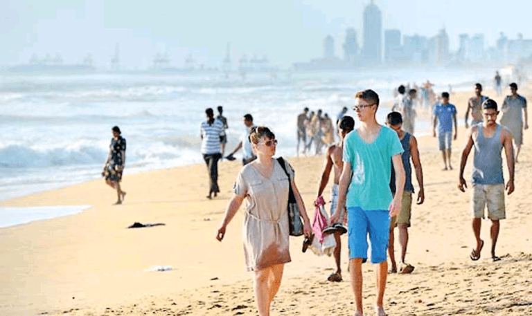 සංචාරක පැමිණීමේ වර්ධනයක්