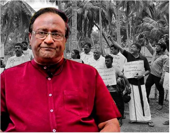 විනිසුරුගේ දෙමළ කම හෙලා දුටු සරත් වීරසේකරට උතුරේ විරෝධය