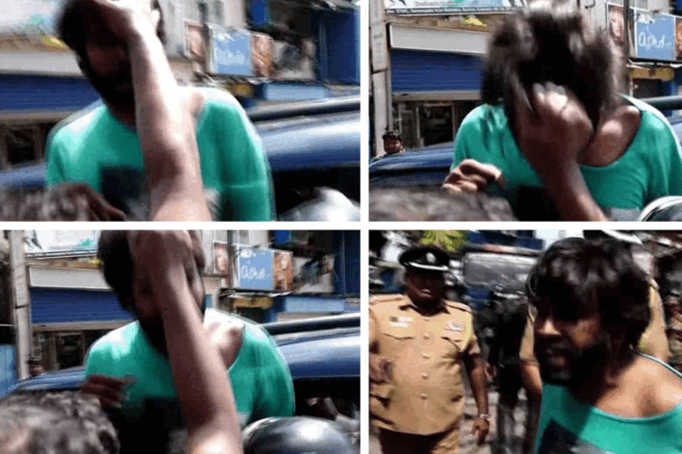 පොලිසියෙන් පහරදී අත් අඩංගුවට ගත් මාධ්‍යවේදී තරිඳු උඩුවරගෙදර රෝහල්ගත කෙරේ !