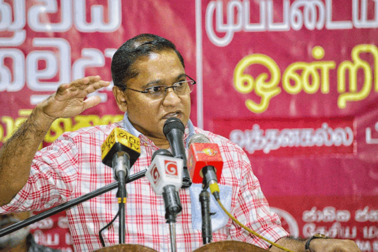 මේ හොරුත් එක්ක බෑ, මම කමිටුවෙන් ඉල්ලා අස්වෙනවා – විජිත හේරත් (VIDEO)