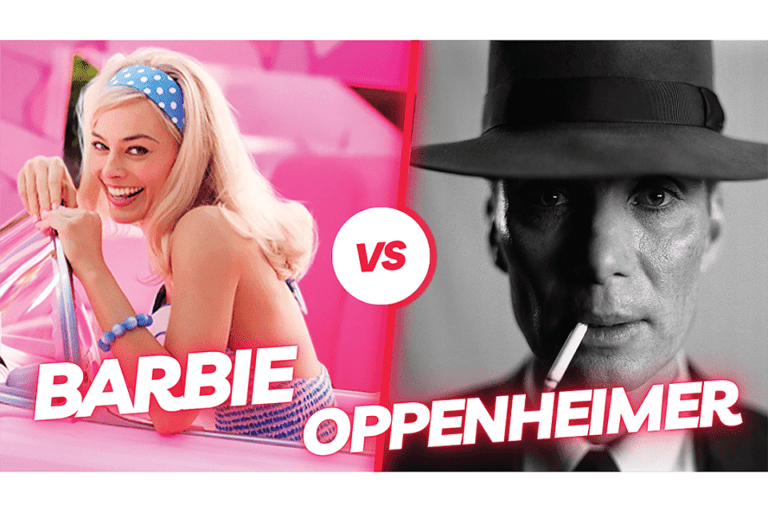 Barbie සහ Oppenheimer මත ඇති වූ රෝස-කළු සංග්‍රාමය!