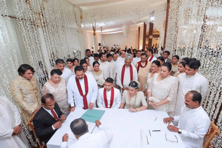 නාමල්ගේ විවාහ උත්සවයේ ලක්ෂ 26ක විදුලි බිල ගෙවා නෑ – නලින්ගෙන් හෙළිදරව්වක් !