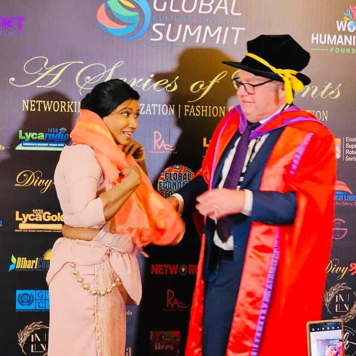 බ්‍රිතාන්‍ය පාර්ලිමේන්තුව තුළ සම්මානයට පාත්‍රවූ ශ්‍රී ලාංකීය හෙදිය