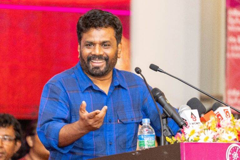 ආණ්ඩුව කියන ආකාරයට ආර්ථිකය වර්ධනයක් වෙලා නෑ – අනුර