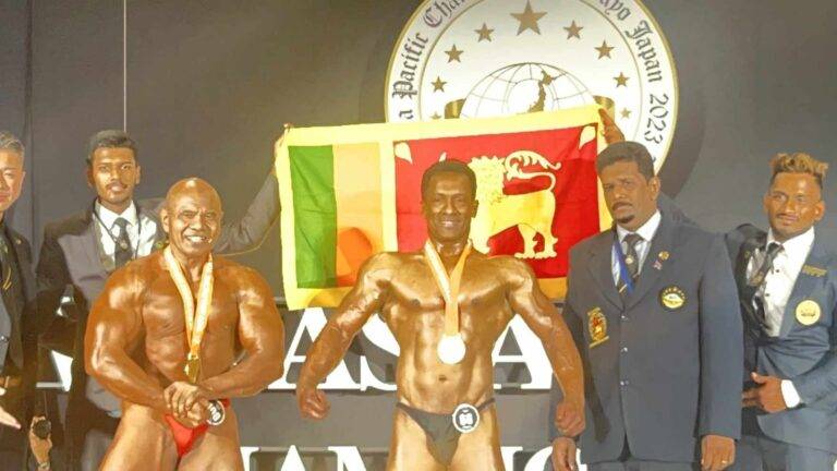 ලංකාවේ කායවර්ධන ක්‍රීඩකයන්ට ජපානයේදී රත්තරන්
