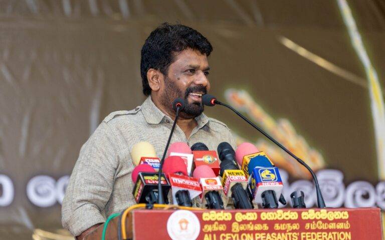 රට තිබෙන්නේ හොරු අතේ නම්, අපි කොපමණ දුක් වින්දත් වැඩක් නැහැ – අනුර