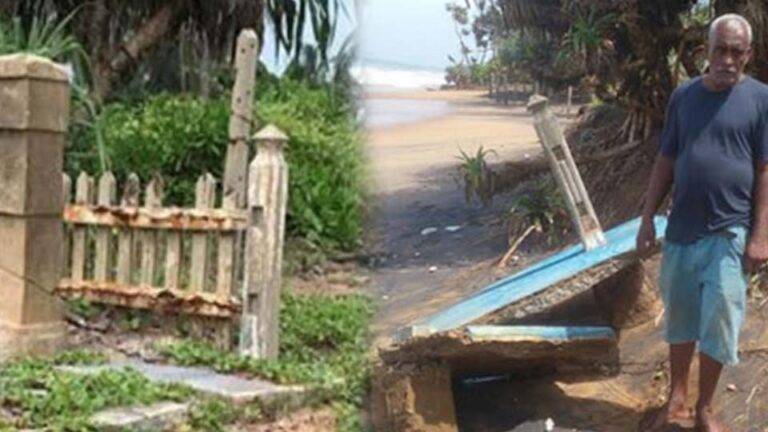 පළමු පාස්කු ප්‍රහාරයෙන් දිවි පිදූ කැනේඩියානු ගුවන් නියමුවාගේ ස්මාරකයත් අද වෙරළේ වැලි යට සැඟවිලා!