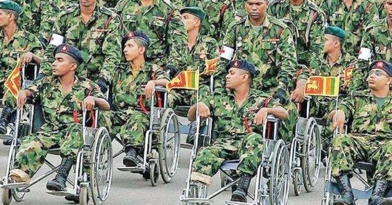 ආබාධිත ත්‍රිවිධ හමුදා සාමාජිකයින්ට සහනයක්
