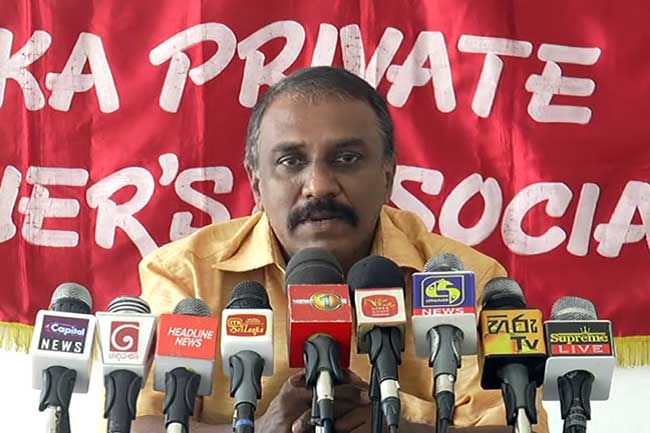 දුම් පරීක්ෂාවෙන් අපේ බස් රථ ඉවත් කරනවා – ගැමුණු විජේරත්න