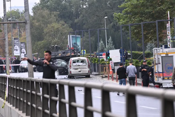 තුර්කියේ අගනුවර මරාගෙන මැරෙන බෝම්බ ප්‍රහාරයක්!