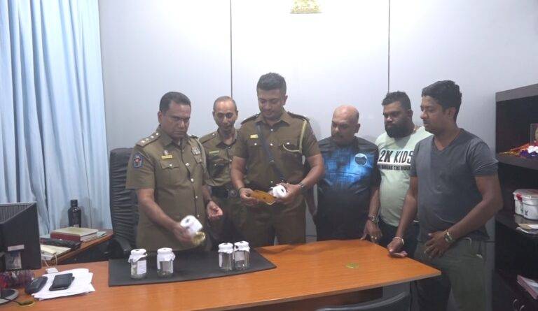 IRC ඇඩා සොරා ගත් ලක්ෂ 50ක රත්‍රං සමඟ තලංගම පොලිස් දැලේ!