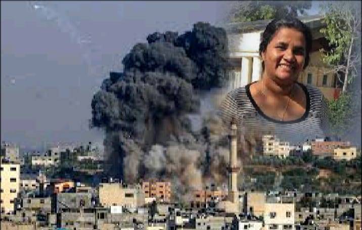 හමාස් සටන් කරුවන්ගේ යුද ගින්නෙන් දැවී ගිය අනුලා !