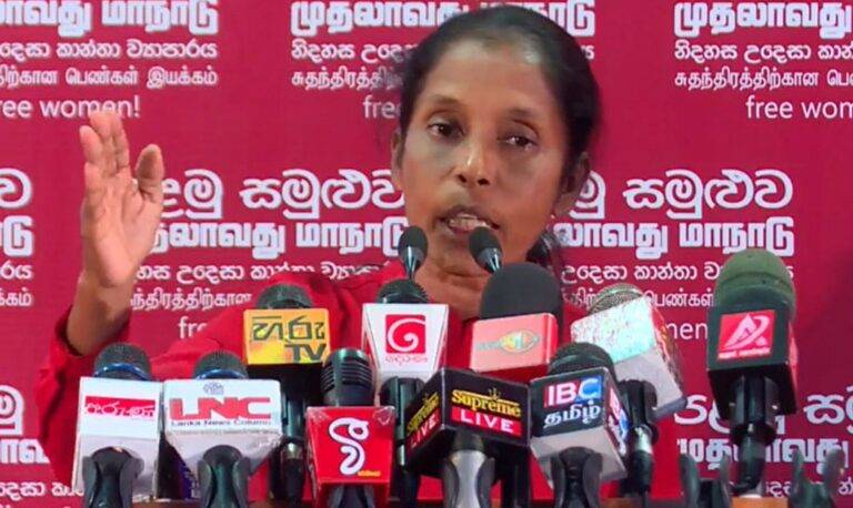 ‘අපි අරගලය විශ්වාස කළ යුතුයි’  – හේමමාලි අබේරත්න