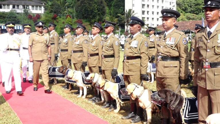 පොලිස් නිල සුනඛ කොට්ඨාශයේ 75 වන සංවත්සරය