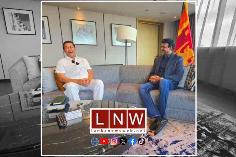 තායිලන්තයේ හිටපු අගමැති කෝර්න් ඩබරන්සි සහ නැගෙනහිර පළාත් ආණ්ඩුකාර සෙන්තිල් තොණ්ඩමාන් අතර හමුවක්!