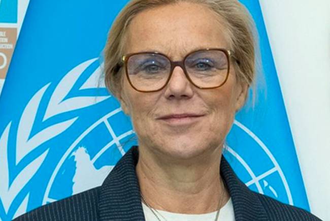 ගාසාවට මානුෂීය බැල්ම හෙලන්න එන එක්සත් ජාතීන්ගේ සම්බන්ධීකාරක “සිග්‍රිඩ් කාග්”!