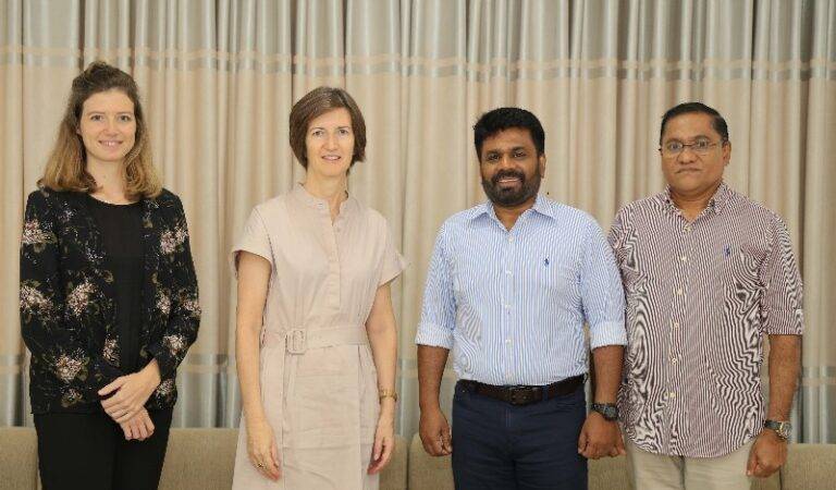 අනුර සහ ස්විට්සර්ලන්ත තානාපතිනිය අතර හමුවක්!