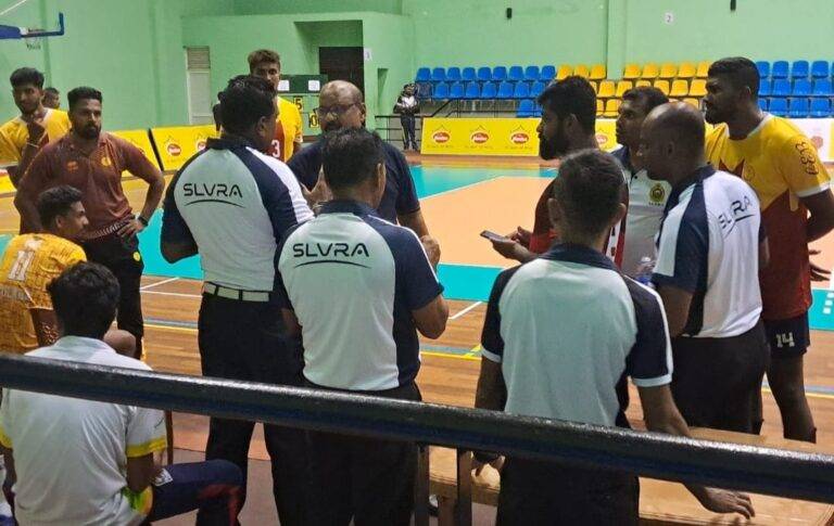 ජෙනරේටරේට සල්ලි නැති – ක්‍රීඩා අරමුදලට දෙන්න සල්ලි ඇති ශ්‍රී ලංකා වොලිබෝල්