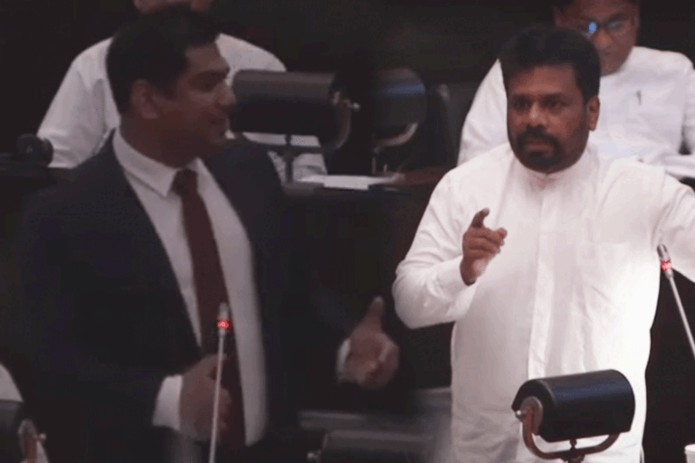 ඇමති කංචනගෙන් අනුරට අභියෝගයක් (VIDEO)